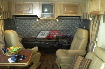 Custom Solar Screens for Motorhome