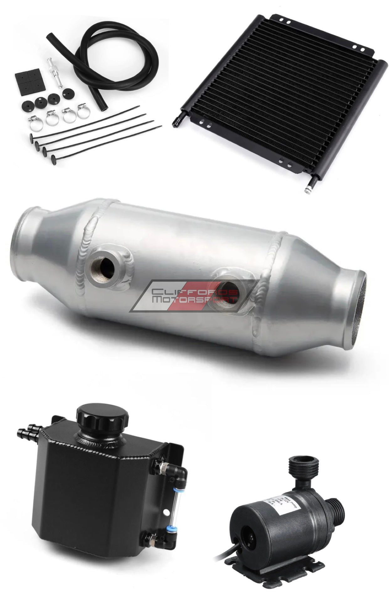 Top Mount Water to Air Intercooler Base V1 Set Up
