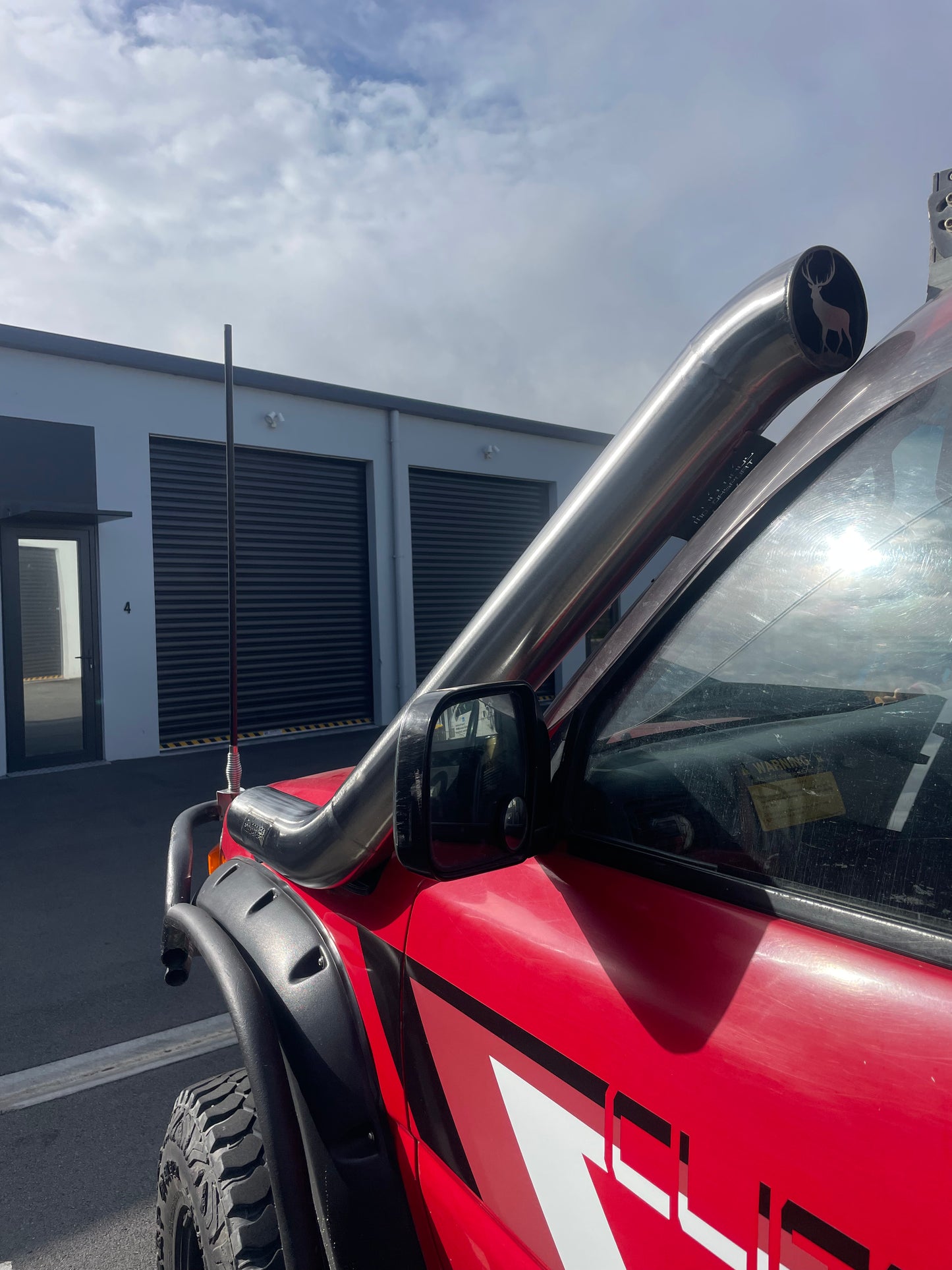 4" Stainless Snorkel Kit - Toyota Hilux N70 KUN26