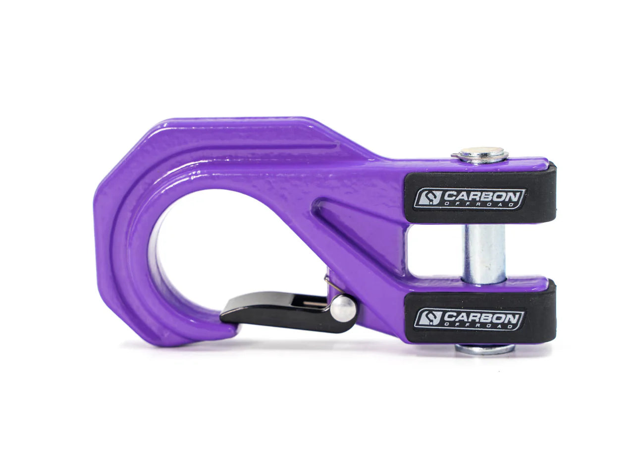 Purple winch hook
