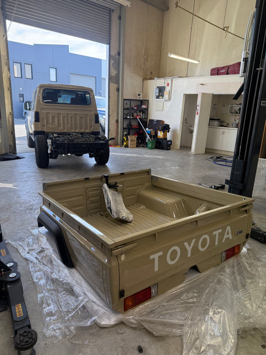 Original Toyota Wellside for 79 Series