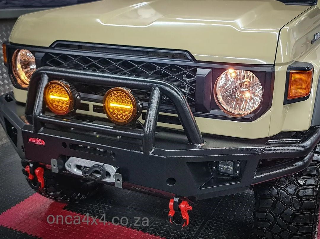 2024+ ONCA Extreme Bull Bar for 76, 78, 79 Series - image 2