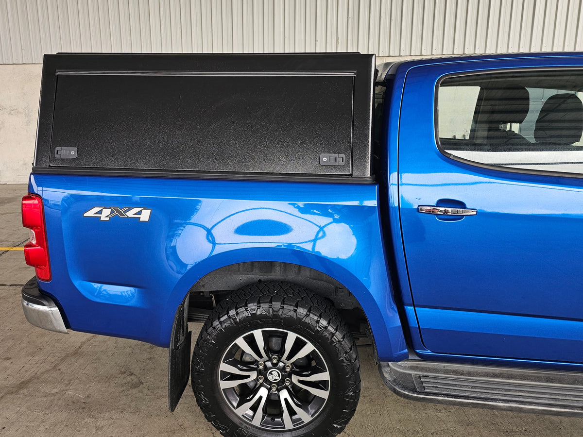 Bushtech Aluminium Canopy for Holden Colorado 2012 to 2020, Black - image 4