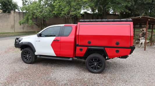 Bushtech Tray & Canopy - Service Body - for Extra Cab Hilux - image 1