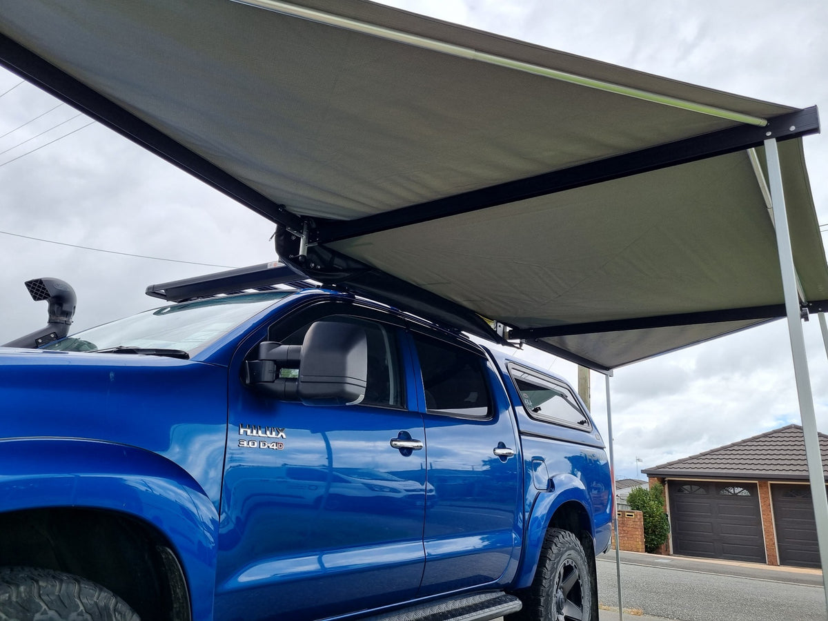 EEZI-AWN DragonFly Mini 180 Awning - Grey Canvas - image 1