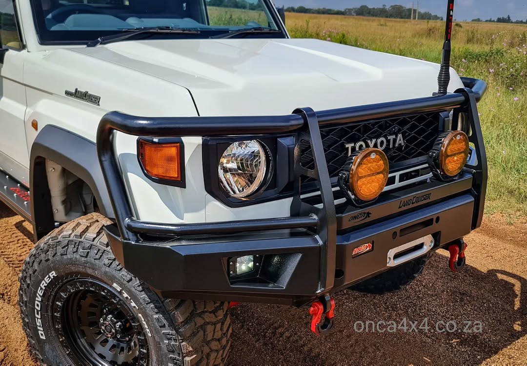 2024+ ONCA RFX LD Type Bull Bar for 76, 78 and 79 Series - image 4