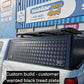 Bushtech Aluminium Canopy for Holden Colorado 2012 to 2020, Black - image 11