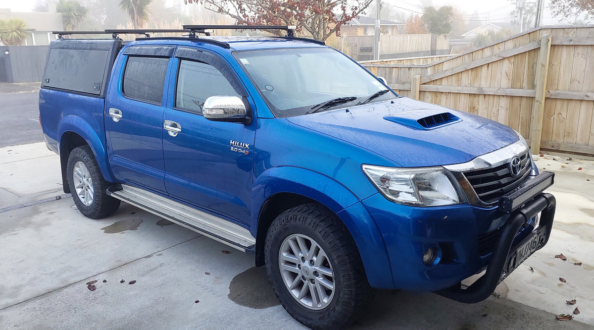 Bushtech Aluminium Canopy for Toyota Hilux SR5, Black - 2004 to 2015 - image 3