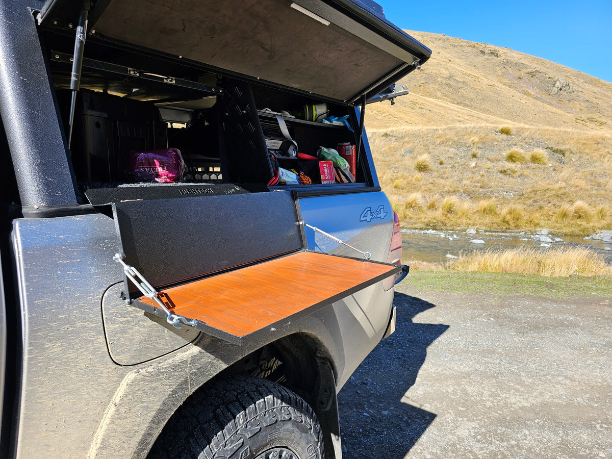 Bushtech Drop Down Table with Heavy Duty Canvas Bag - image 2