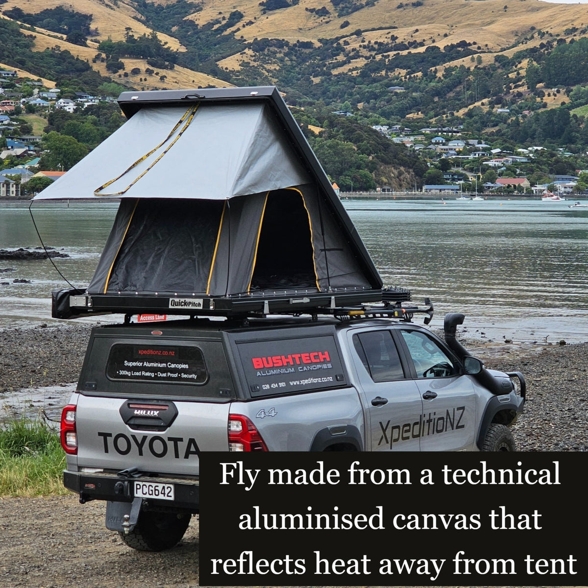 Quick Pitch Hard Shell Roof Tent From South Africa - image 4