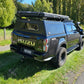 Bushtech Aluminium Canopy for Isuzu Dmax 2019 to Present. Black - image 3