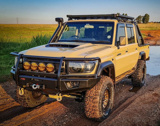 ONCA RFX LD Type Bull Bar for 76, 78 and 79 Series - image 1