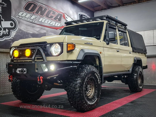 2024+ ONCA Extreme Bull Bar for 76, 78, 79 Series - image 1