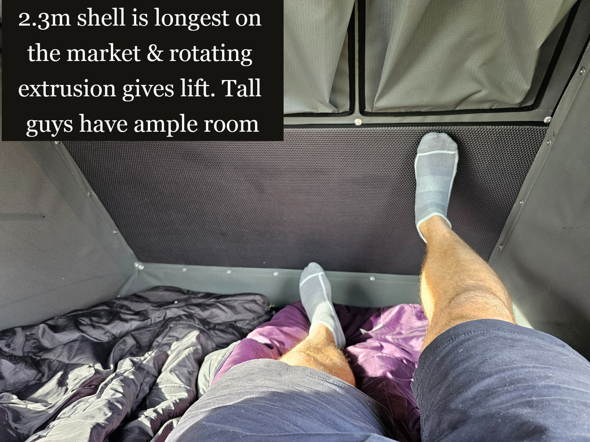 Quick Pitch Hard Shell Roof Tent From South Africa - image 10
