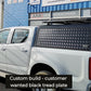 Bushtech Aluminium Canopy for Holden Colorado 2012 to 2020, Black - image 9