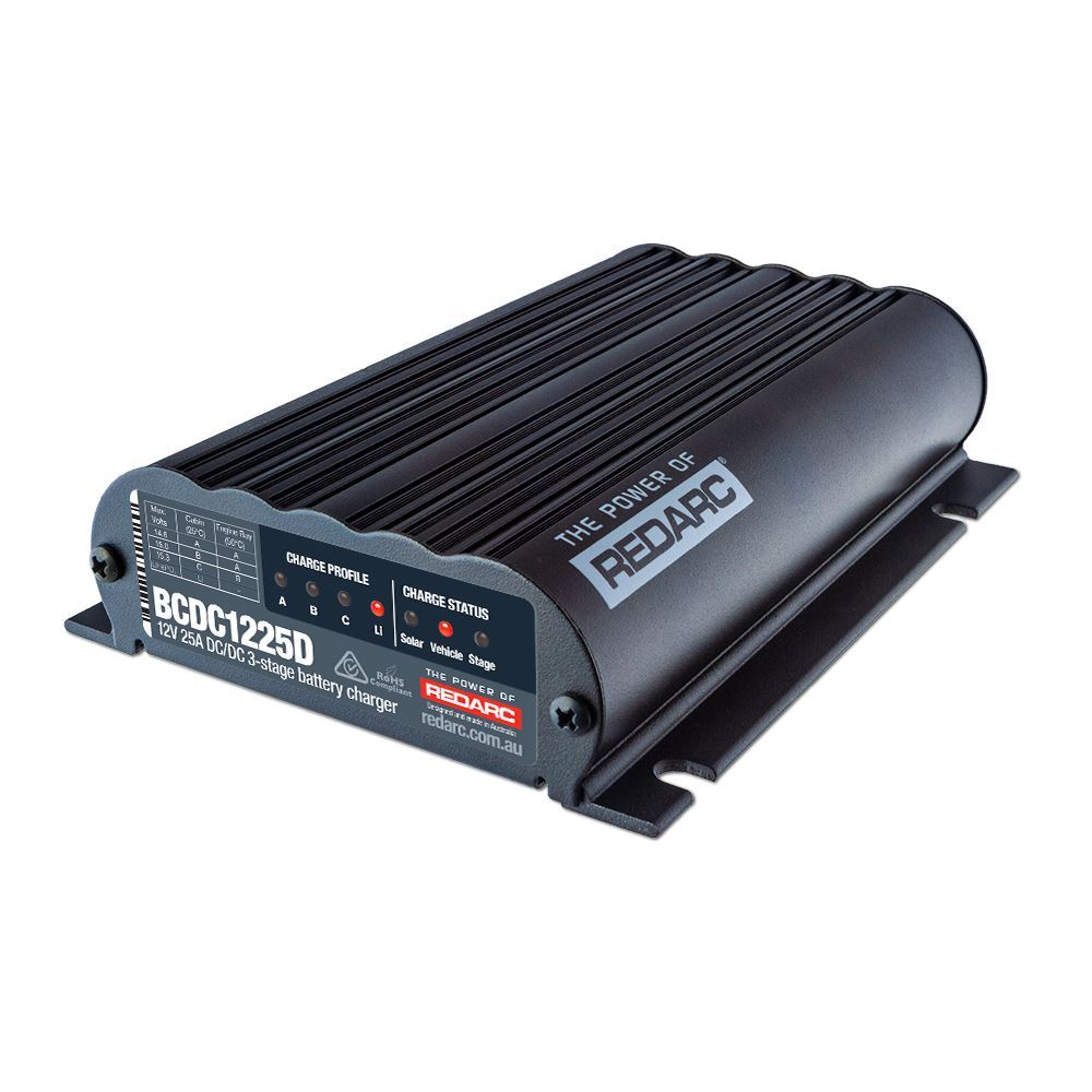 REDARC BCDC CLASSIC UNDER BONNET 25A DC BATTERY CHARGER