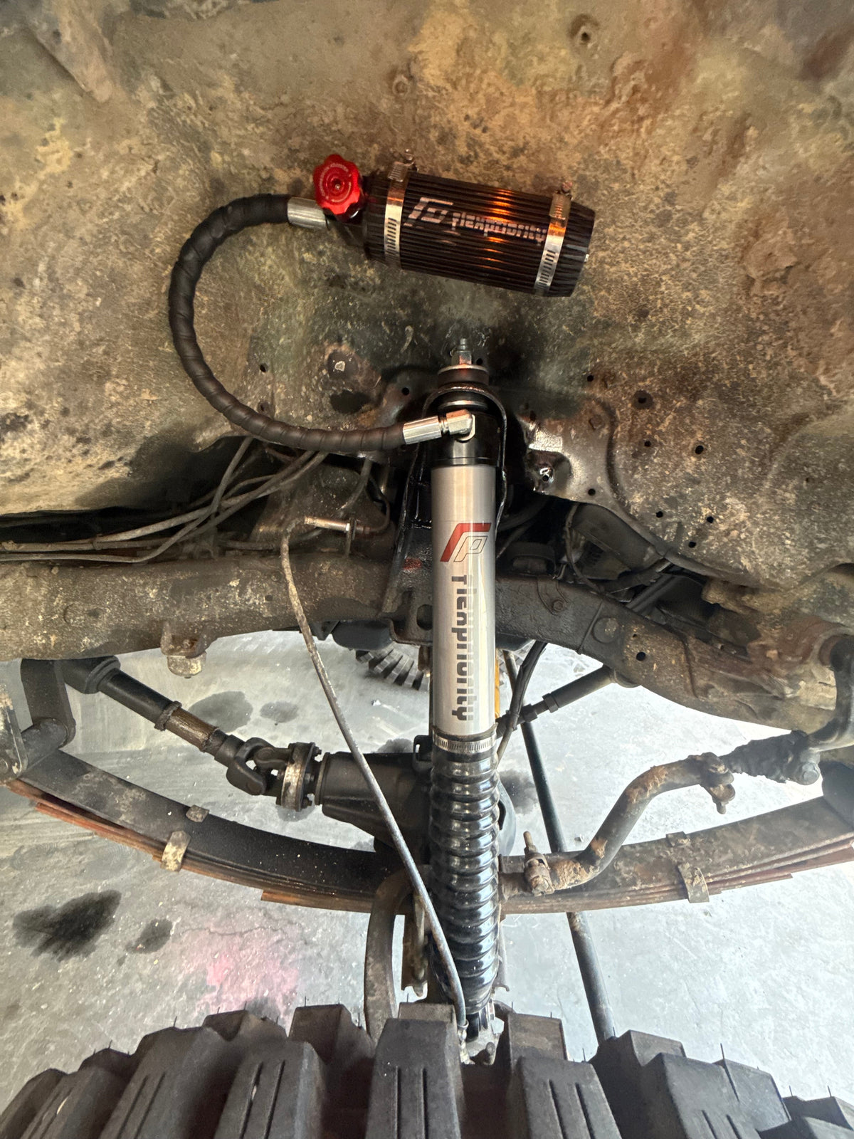 12" Travel - Remote Reservoir Shock