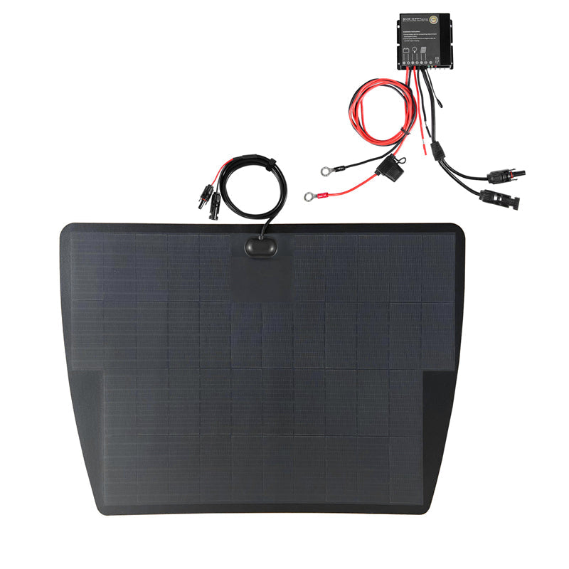 Nissan Frontier (2005-2021) Lensun 100W  Hood Flexible Solar Panel