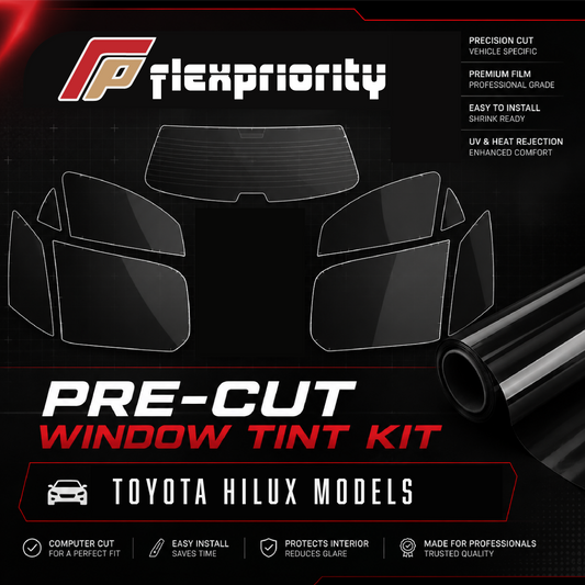 Pre Cut Window Tint Kit | Toyota Hilux Models